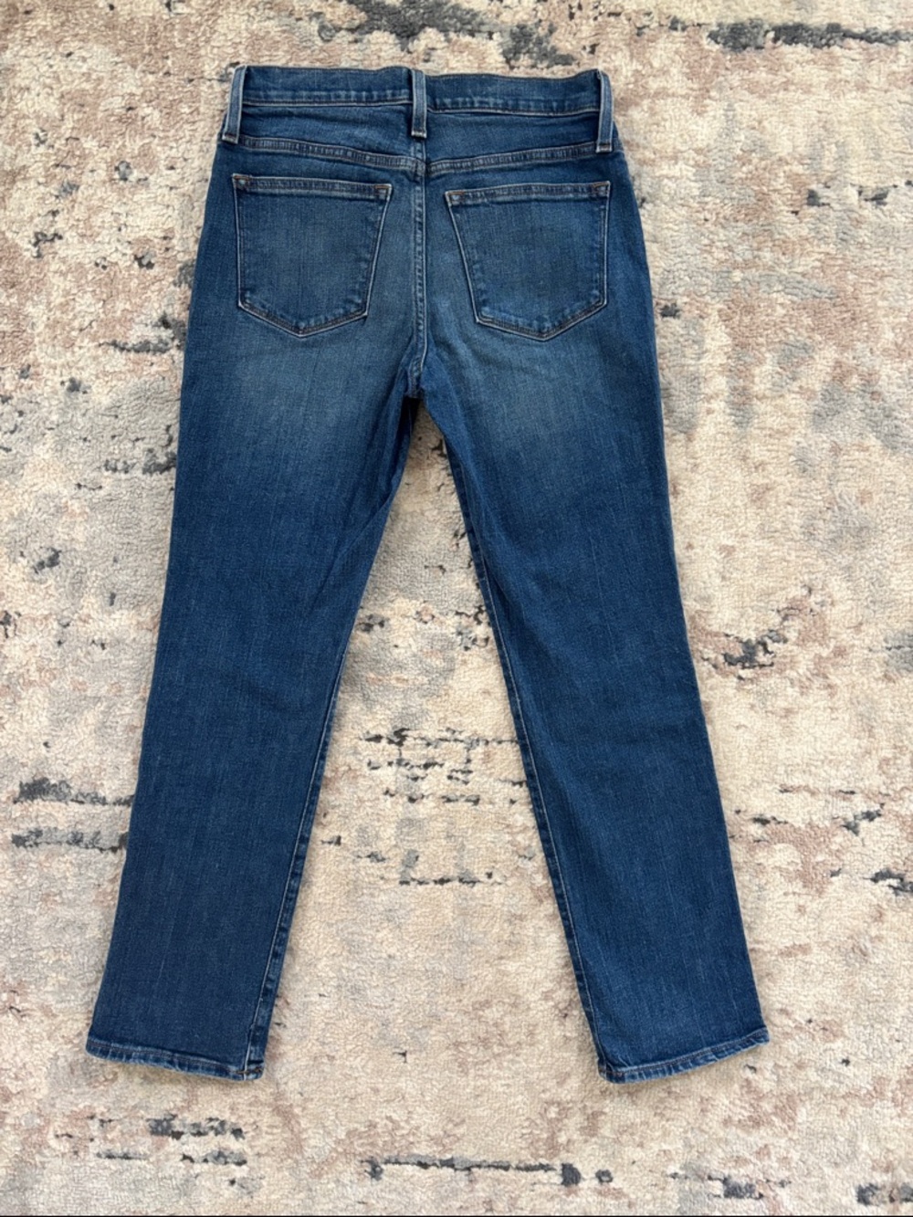 Women’s J. Crew Dark Blue Slim Boyfriend Straight-Leg Jeans size 25 - Picture 6 of 6